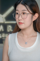 Diamond Loop Full Motif Diamond Pendant Medium