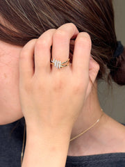 0.2 Carat Natural Diamond Ring In 14K Yellow Gold