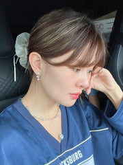 2.8 Carat Total Lab-Grown Diamond Two-way Stud Earrings