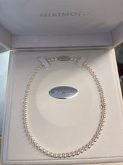 【MIKIMOTO】Akoya Cultured Pearl Bracelet Q1 5.5-6mm with 18K Clasp