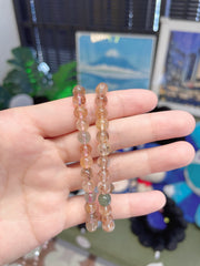 彩发晶7mm 手围14.5-16cm可带