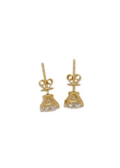 2 Carat Total Lab-Grown Diamond Stud Earrings