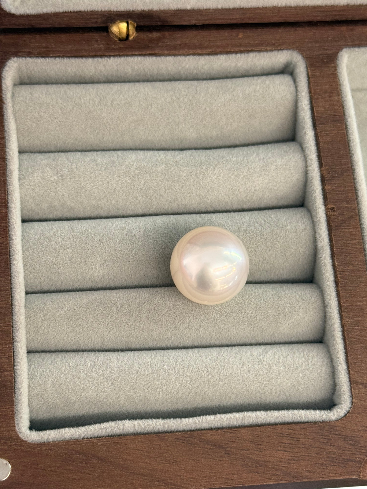 14.4mm White South Sea Cultured Pearl