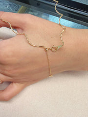 Wave Necklet In 18K Gold