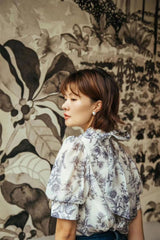 White South Sea Cultured Pearl in 18K White Gold