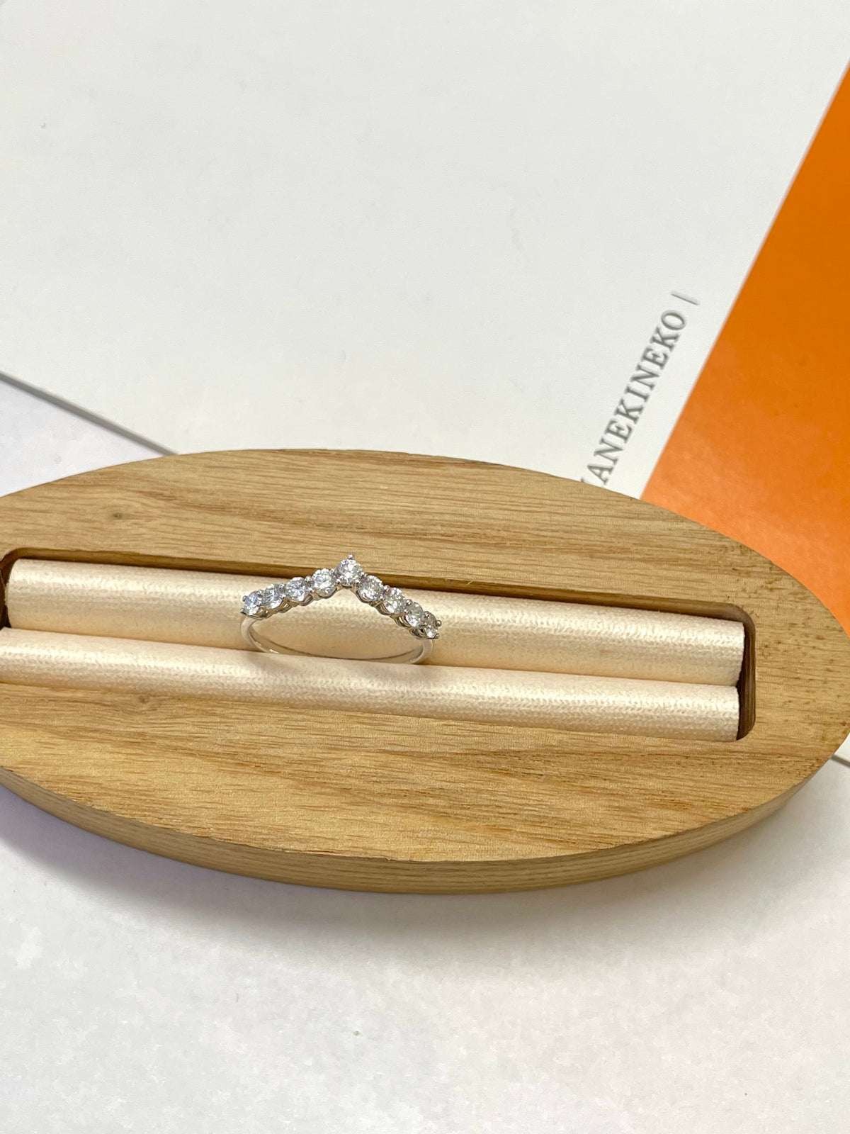 0.55 Carat Lab Grown Diamond Ring In PT750