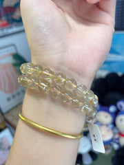 金发晶9mm 手围14.5-16cm可带