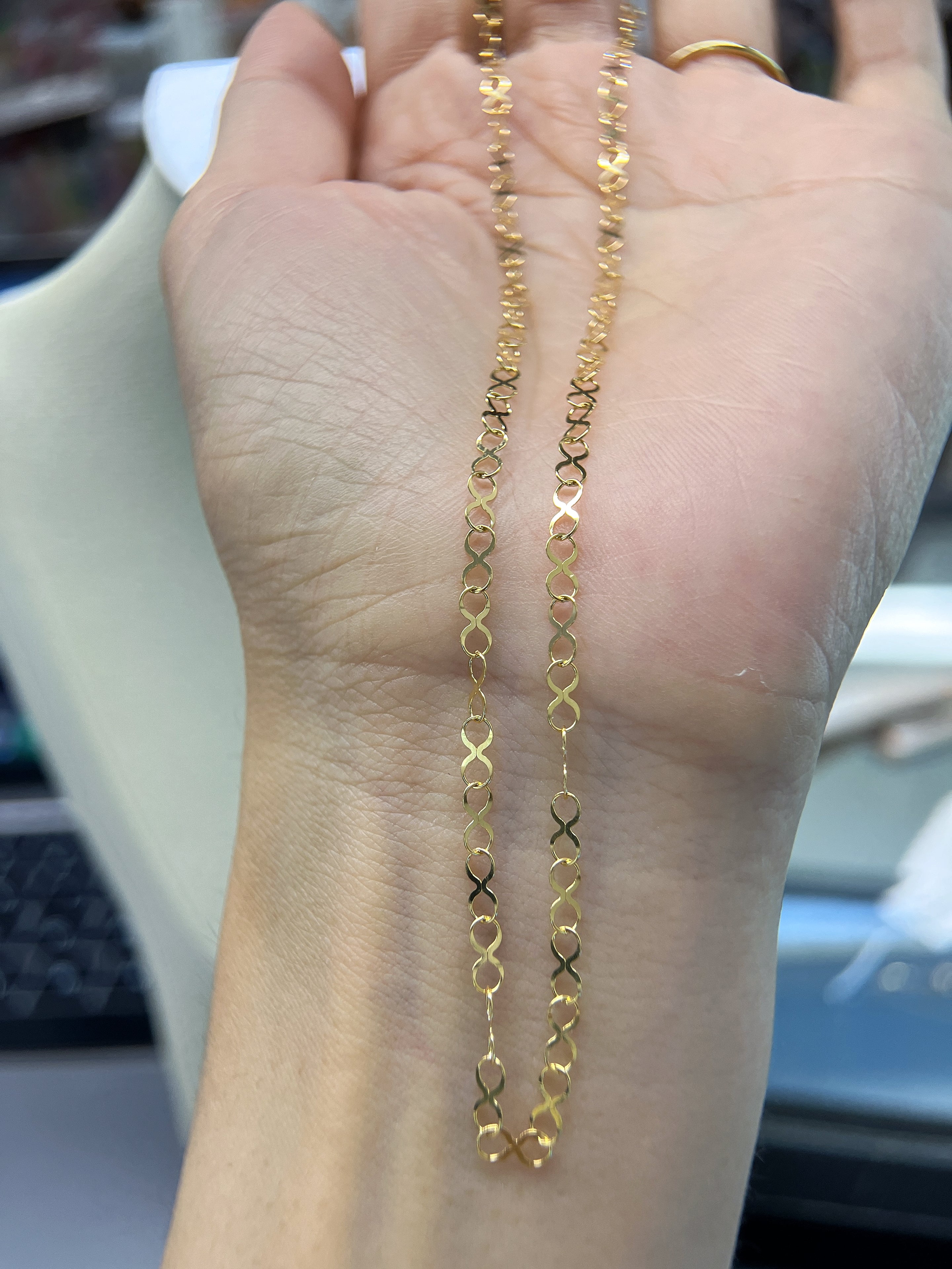 lace-style necklace