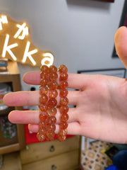 金太阳石8mm手串 手围14.5-16cm可带