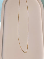 Plain Gold Necklace
