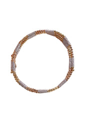 Multi functional three-colour bracelet&necklace
