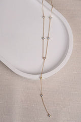 Diamond Y-Style Necklace