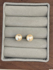 8.5mm Akoya Cultured Pearl Stud Earrings