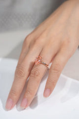 4.24 Carat Pear-shaped Lab Grown Diamond Ring
