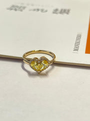 0.6 Carat Pear Modified Lab Grown Diamond Ring