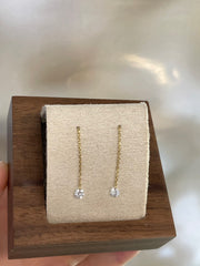 Lab Grown Diamond Threader Earrings