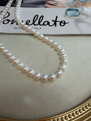 7-7.5mm Akoya Cultured Pearl Strand Necklace