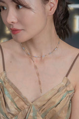 Multi functional three-colour bracelet&necklace