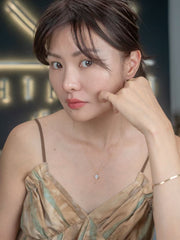 Square Diamond Necklace