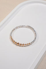 Spring Bracelet In 18K Yellow&White&Rose Gold