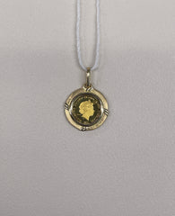 24K+18K Fairy Gold Coin, Diameter:19.8mm, 4g