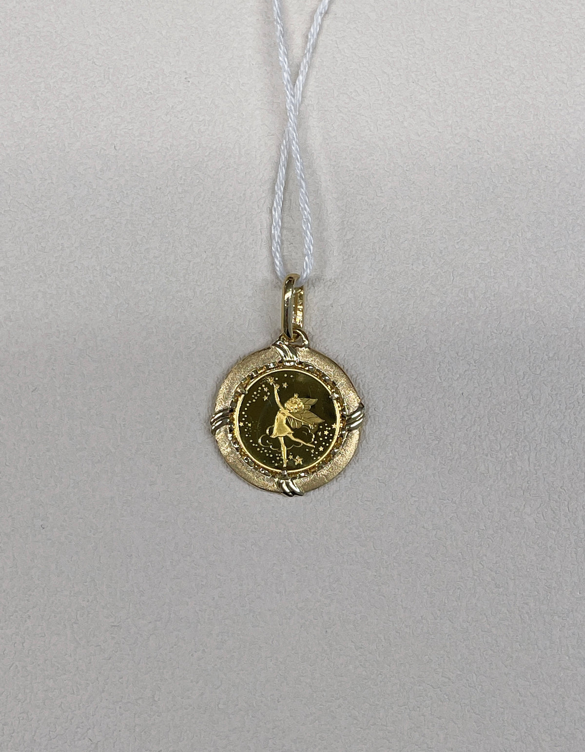 24K+18K Fairy Gold Coin, Diameter:19.8mm, 4g