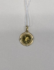 24K+18K Fairy Gold Coin, Diameter:19.8mm, 4g