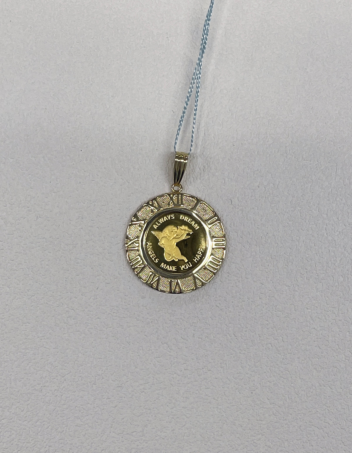 24K+18K Angel Gold Coin, Diameter:21mm, 3.45g