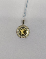 24K+18K Angel Gold Coin, Diameter:21mm, 3.45g