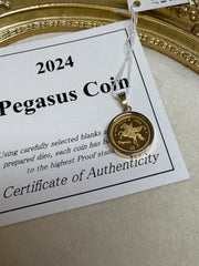 24K+18K Pegasus Gold Coin