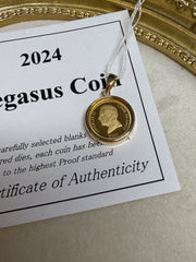 24K+18K Pegasus Gold Coin