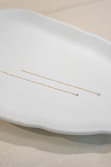 Lab Grown Diamond Threader Earrings