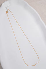 Plain Gold Necklace