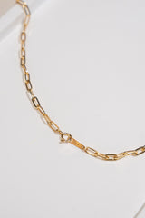 Paperclip Necklace In Large Size