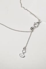 1 Carat Pear-shaped Lab Grown Diamond Necklace