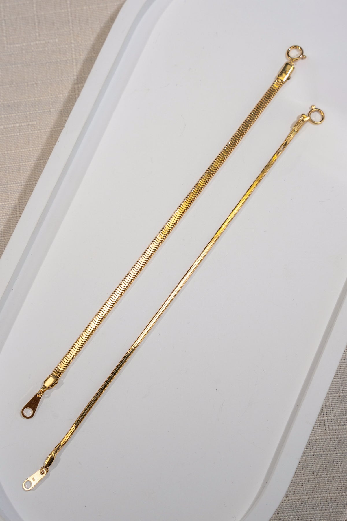 2mm Snake Chain Bracelet