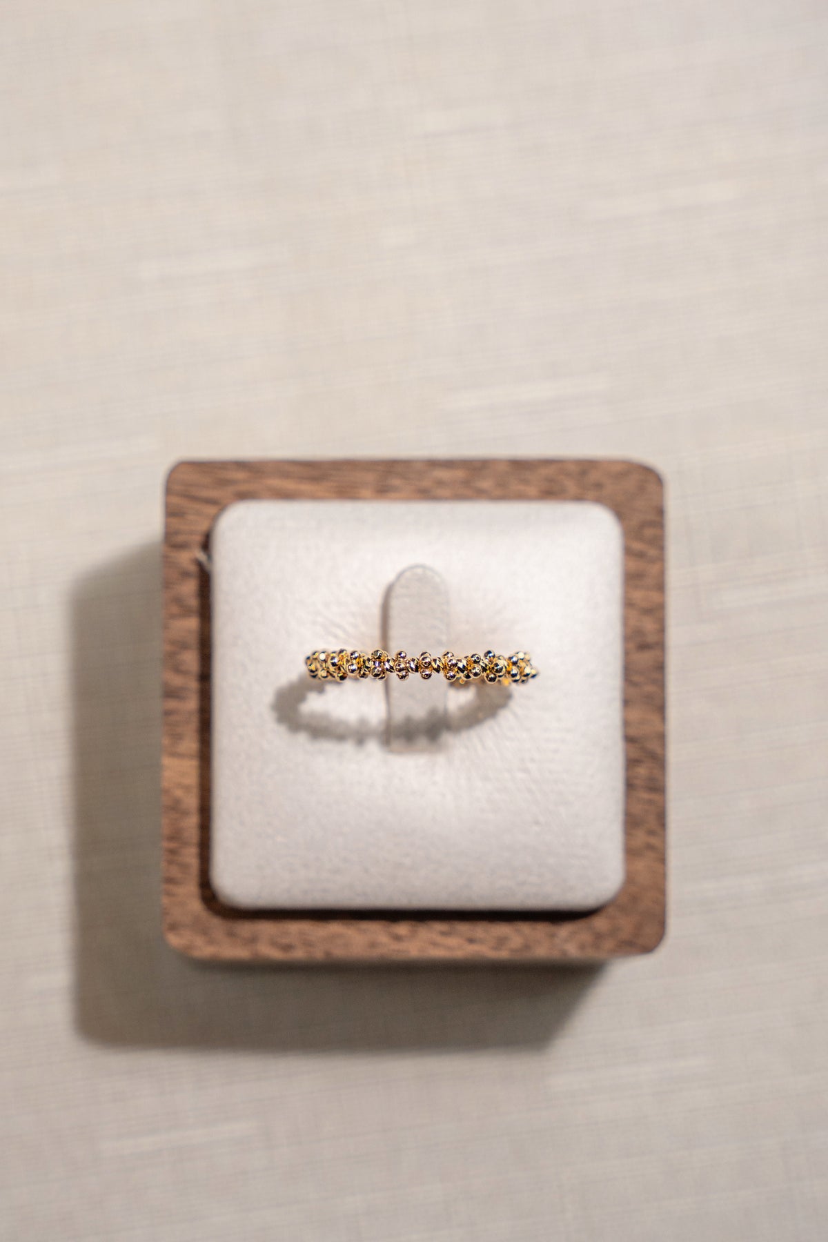 Spring&Open Ring In 18K Yellow Gold