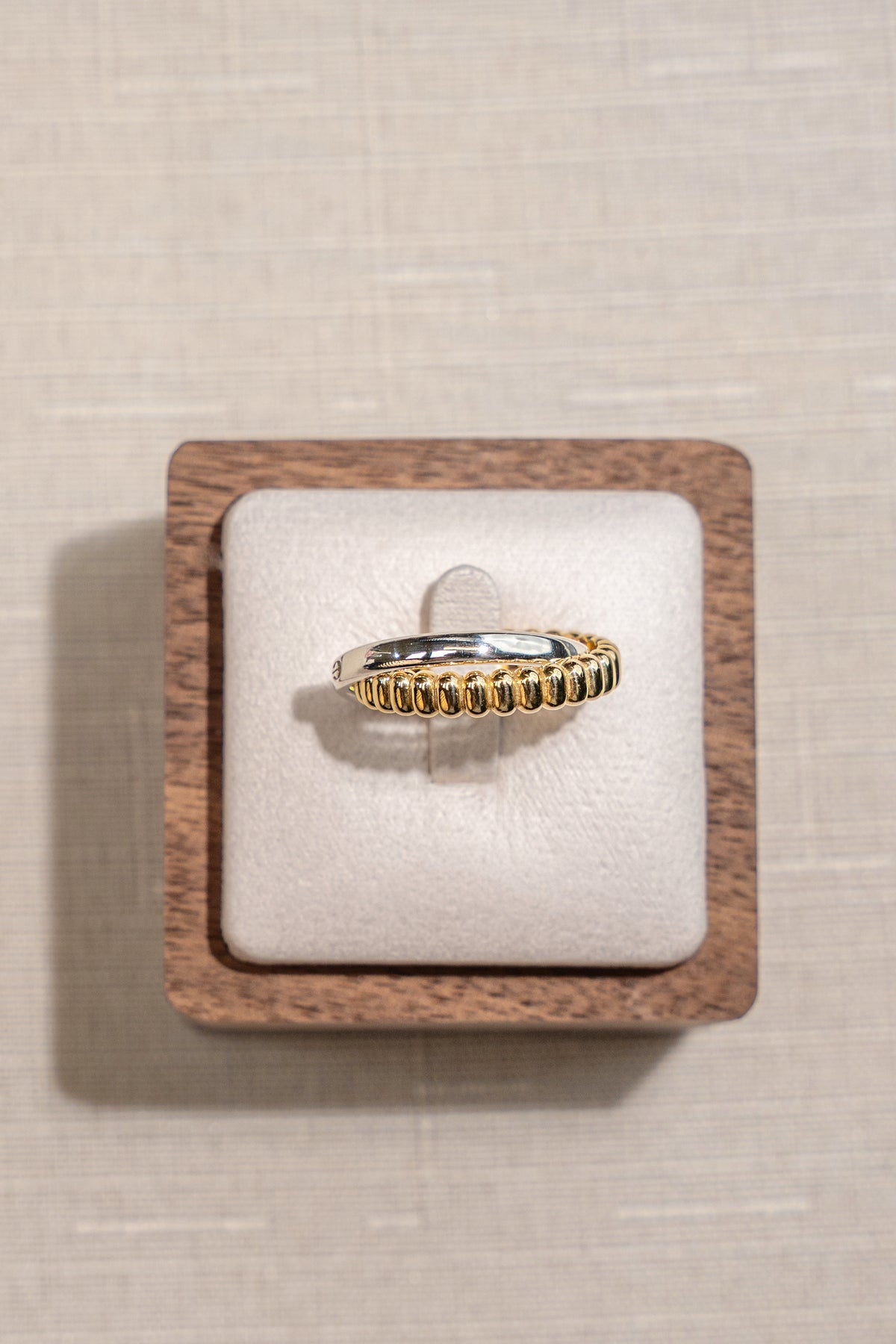 Double-band Ring In Sliver 925