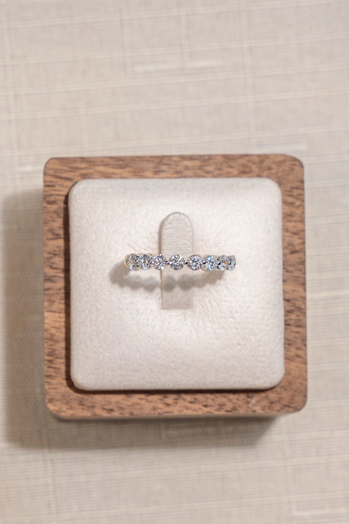 0.82 Carat Lab Grown Diamond Ring In 14K Yellow Gold