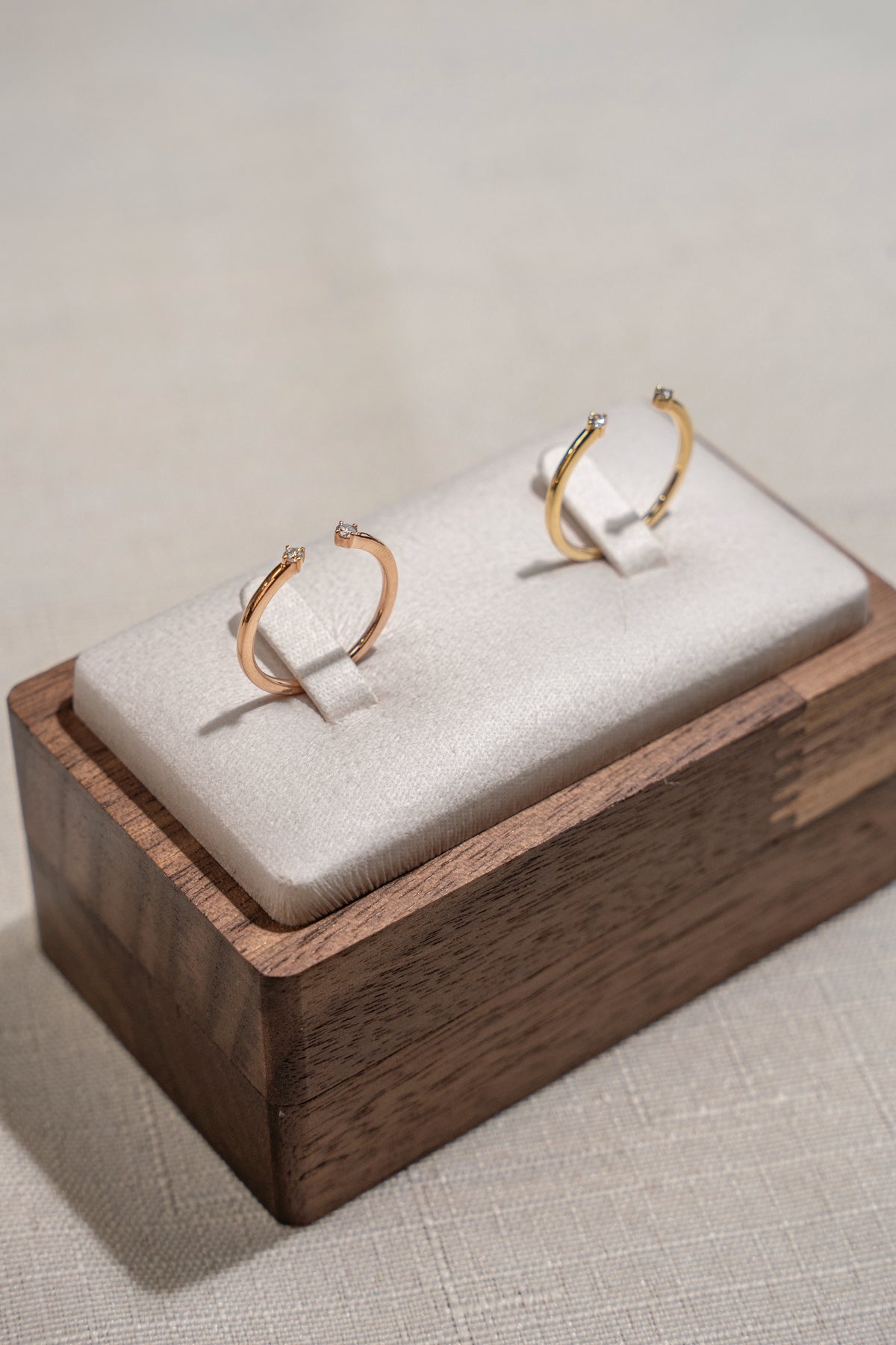 K14 Yellow Gold Natural Diamond Ring