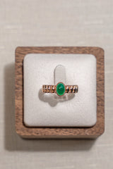 Garnet Ring In 14K Pink Gold