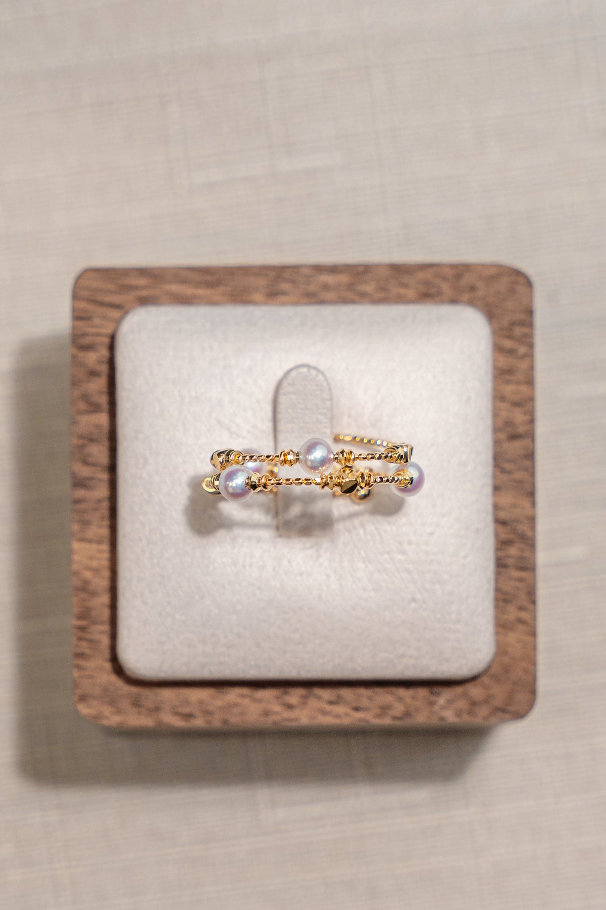 3.7mm Akoya Pearl Spring Ring