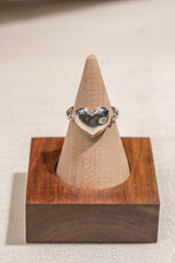 Heart Ring In Sliver 925