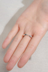 Heart Ring In Sliver 925