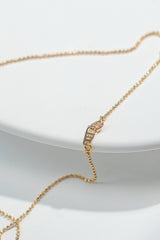 Gemstone necklace