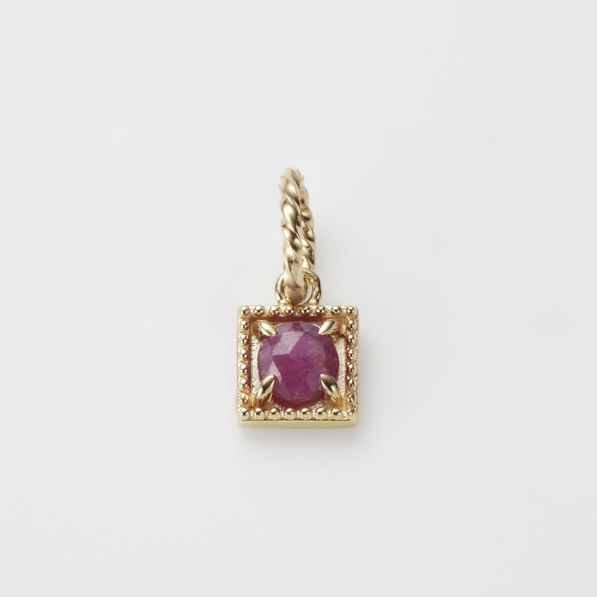 【agete】Gemstone Pendant